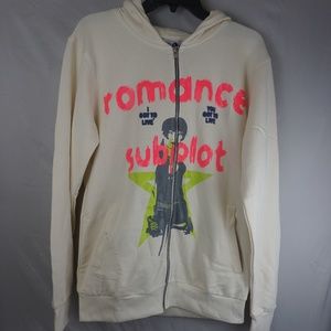 FEIGN BEINGS Women's Romance Subplot Hoodie Size Medium NWOTags Japanese Import